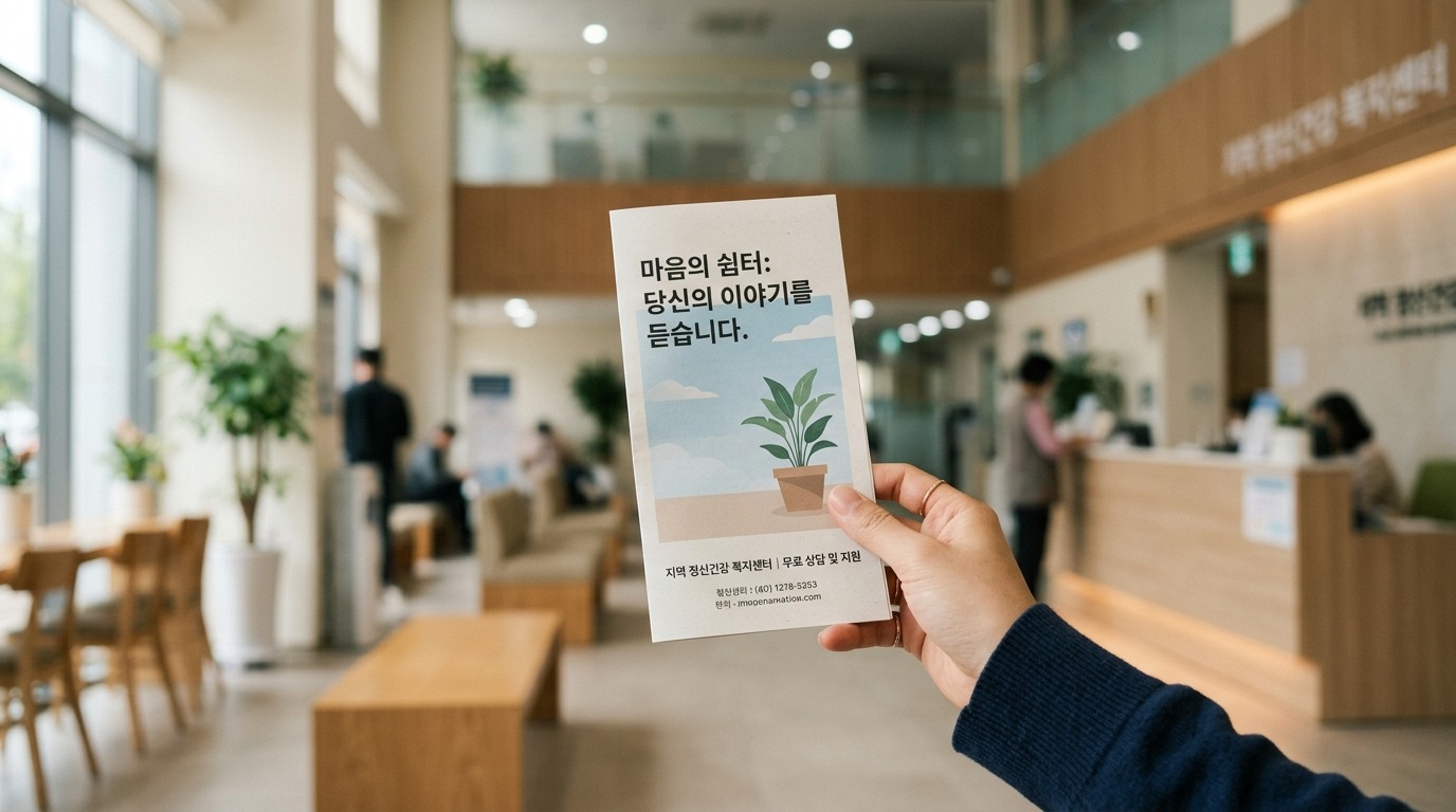 정신건강복지센터 이용방법 무료상담