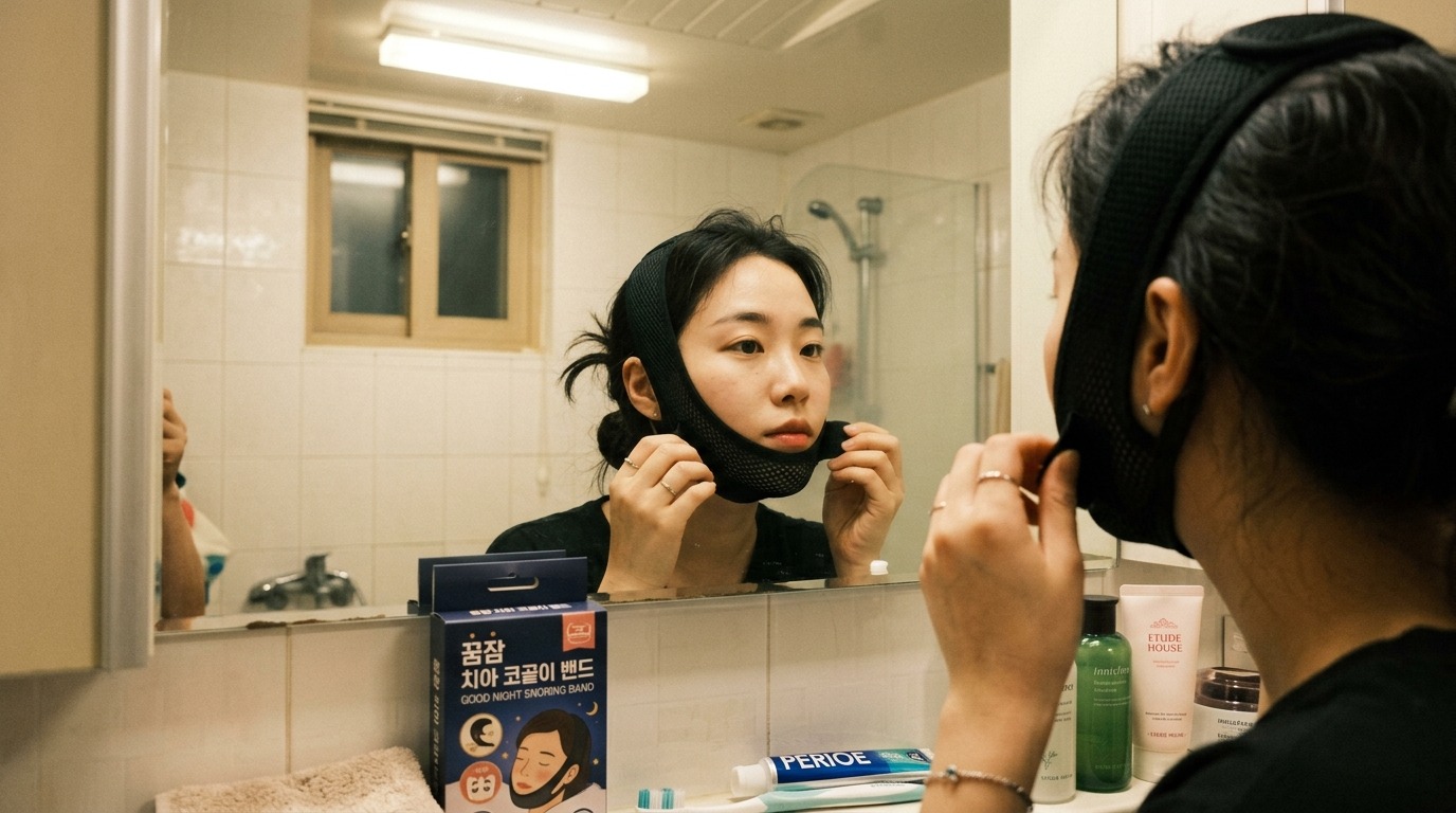 효과 좋은 코골이 방지 밴드