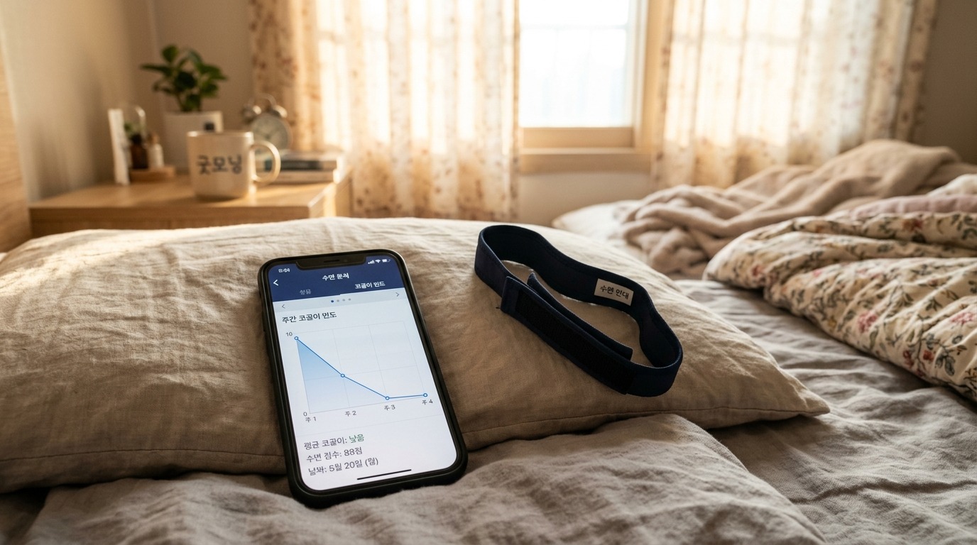 효과 좋은 코골이 방지 밴드