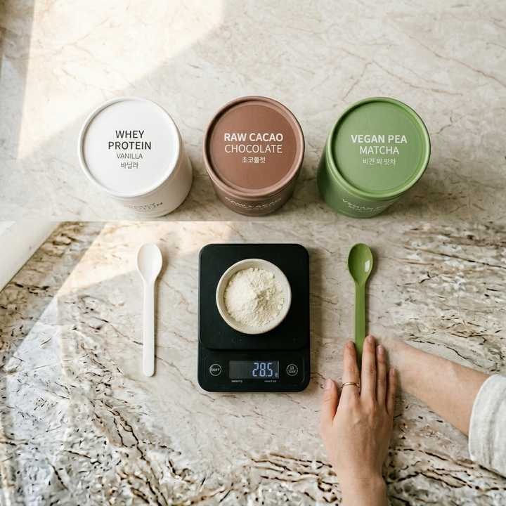 근육 성장 단백질 쉐이크 종류