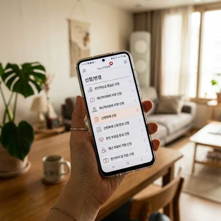 건강보험 산정특례 신청 서류 준비물