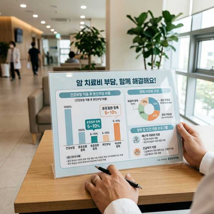 [2026 최신] 암 치료비 본인부담금 계산방법, 실제 사례로 배우는 정확한 절차