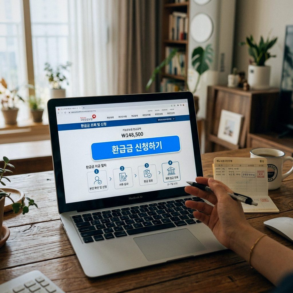 건강보험료 환급금 조회 신청