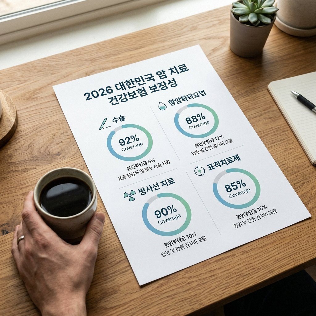 암 치료비 건강보험 적용범위 2026