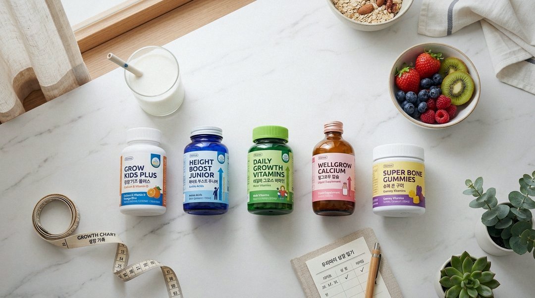 어린이 키 성장 영양제 비교