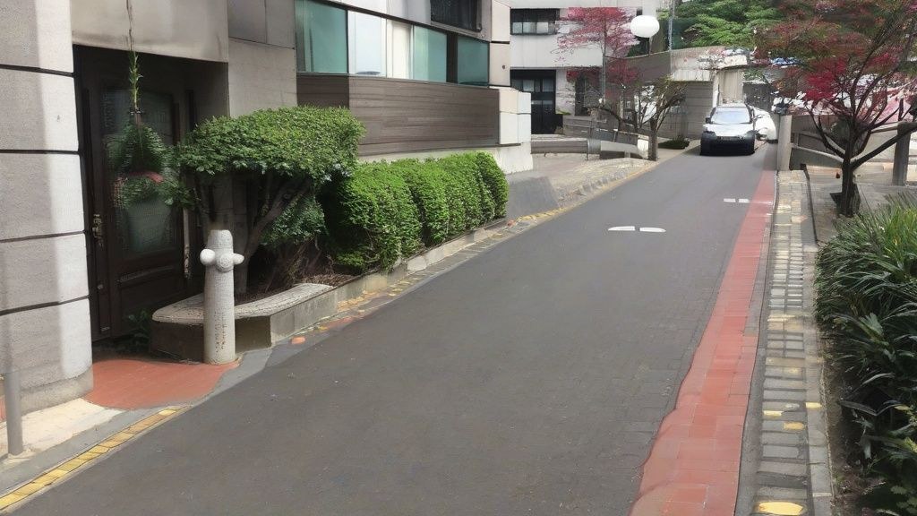 한국인이 거울 앞에서 웃으며 자신감 있는 표정으로 긍정 확언을 외치는 모습