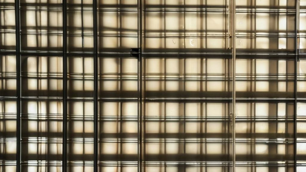 침대에 누워 천장을 바라보며 바디 스캔 명상을 하는 한국인 여성