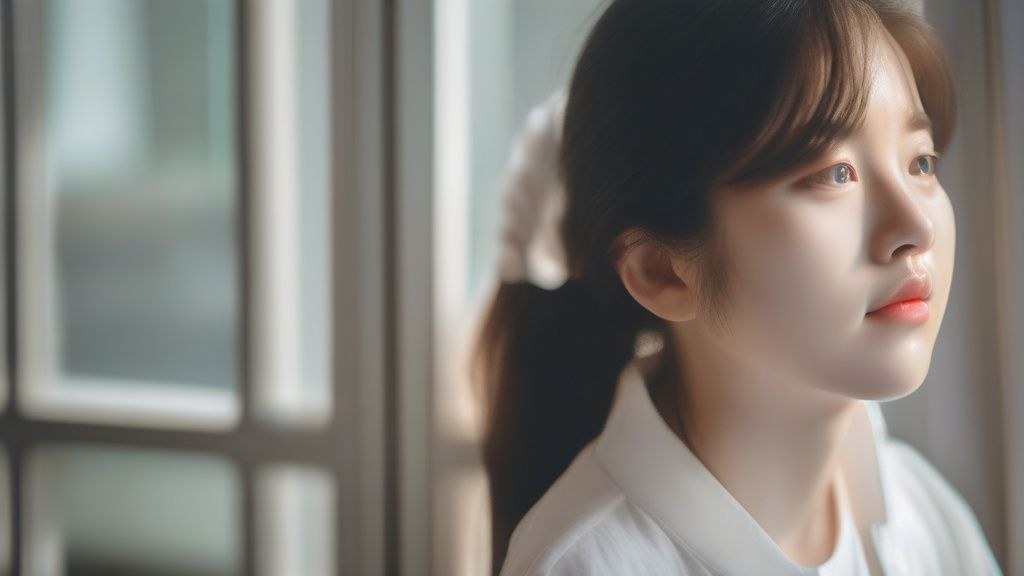 한국인이 새로운 경로로 출퇴근하며 지도 앱을 보고 있는 모습