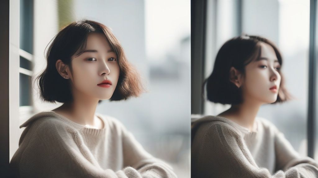 MBTI T와 F 성격 유형의 차이를 설명하는 일러스트